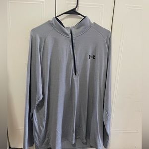 Under Armour Light Gray Quarter Zip. men’s size XXL